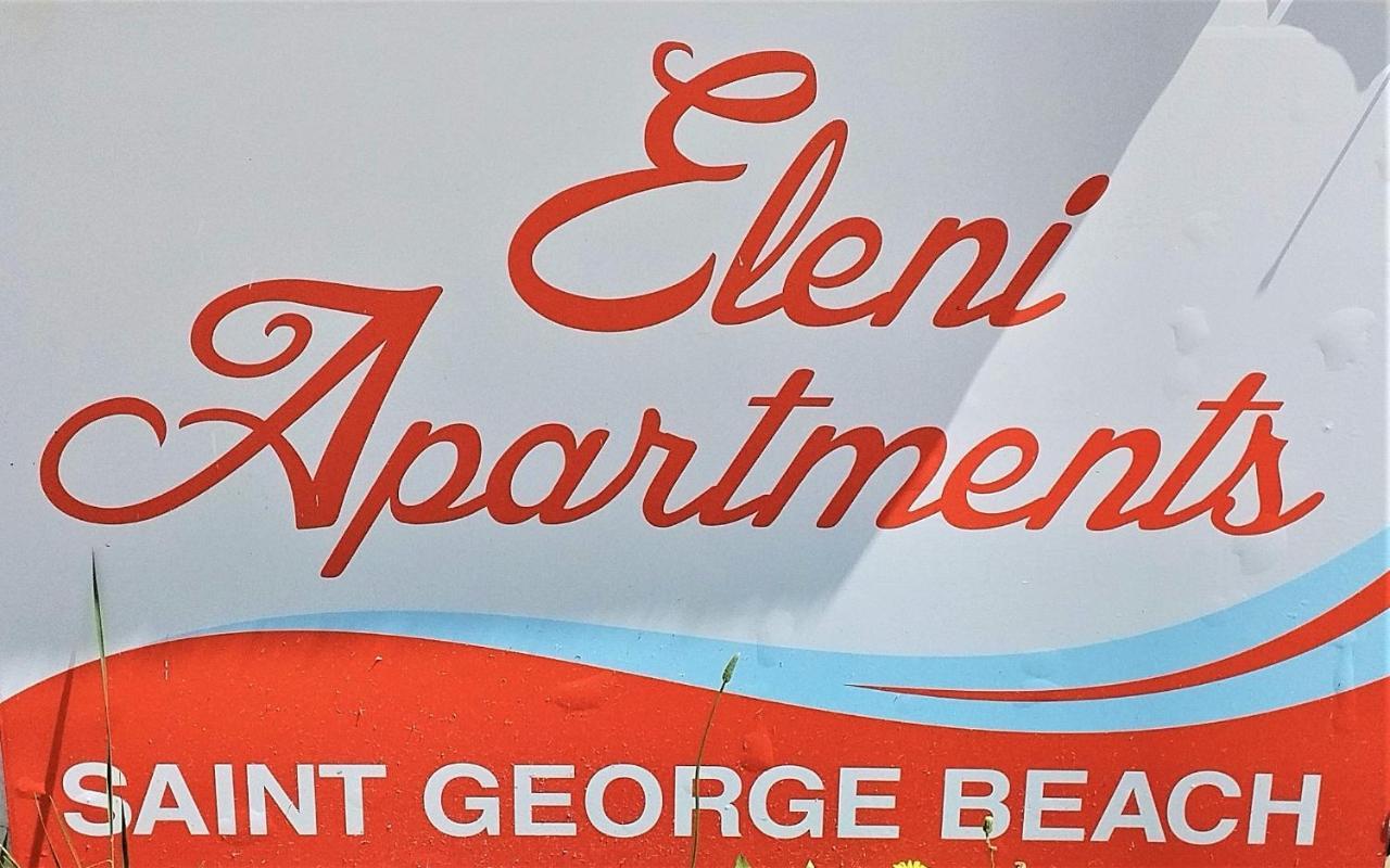 Eleni Apartments Sant George Beach Agios Georgios  Exterior foto